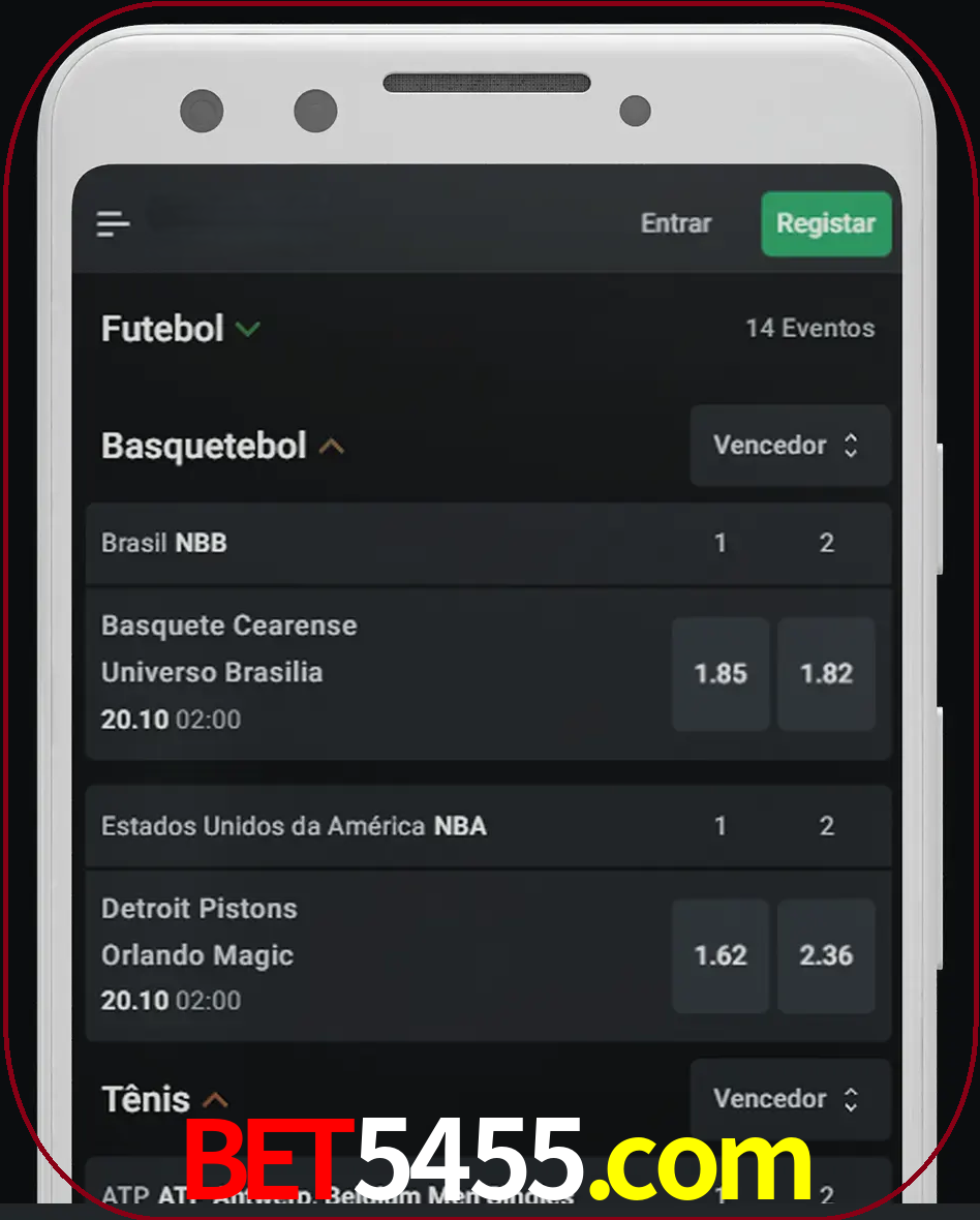 Aposte e assista aos esportes em formato ao vivo.